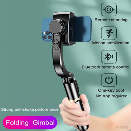 Foldable Wireless Tripod with Bluetooth