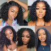 Glueless Water Wave Wig | 100% Human Hair Short Bob