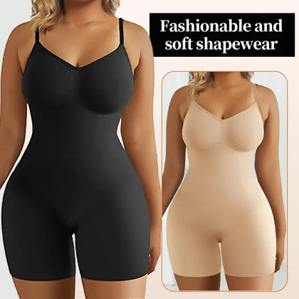 Tummy Control Bodysuit for Women | Seamless High-Waist Shapewear