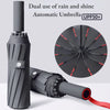 Strong Windproof Automatic Umbrella | Large Size UV Protection