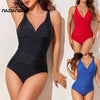 Smart Sculpt Shaping Swimsuit | Ruched Twist-Front Design