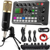 Studio Kit DJ Equipment Microphone Sound Card